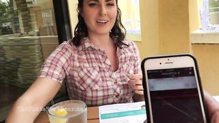 Helena Price's Secret Thrill: Remote Vibrator Adventure with Bigmaxnyc at Lunch
