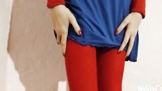 Watch Me Tease and Play in My Dress: A Sensual Dildo Experience