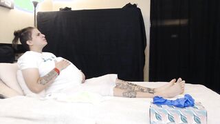 Intense Labor Roleplay: Pregnant Lesbians in a Medical Fantasy