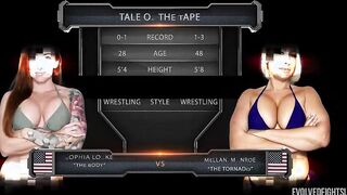 Mellani Monroe vs Sophia Locke - Who Will Dominate in This Intense Strap-On Showdown?