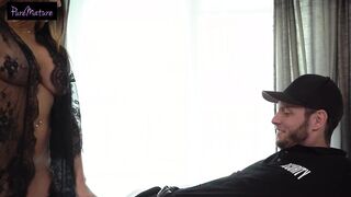 Unexpected Protection: Armani Black's Seductive Encounter with a Mysterious Security Guard