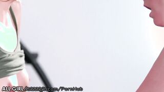 Unexpected Encounter: Adria Rae's Relaxing Massage Turns Tense with a Fiery Redhead!