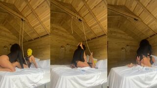 Bound and Dominated: An Unforgettable Experience with Toys and Strapon