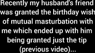 One Night of Temptation: A Married Woman's Secret Encounter with Her Husband's Friend