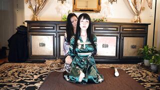 Dominatrix Mara's Shibari Session with Marica Hase: A Captivating Bondage Experience