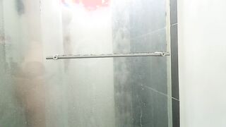 Relaxing Shower and Getting Dressed: A Close-Up of Smooth Curves