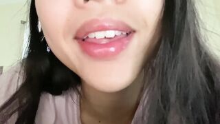 Curious 18-Year-Old Pleads for You to Complete the Experience in Her Mouth!