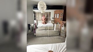 Stepmom Meta Rayban's reverse cowgirl in glasses - POV doggystyle action with a mirror and glasses on!