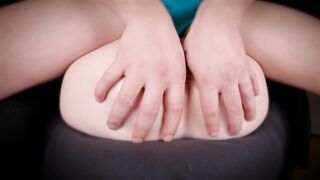 Step Mom's tight ass is too small for her big one - now she gets a massive creampie!