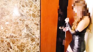 個人撮影/M男をクローゼットに監○して性○隷としてオモチャにする❤️