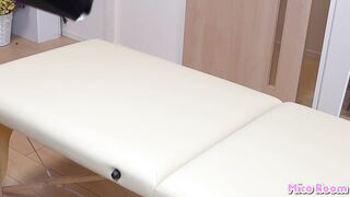 [Full Ver.1]マッサージでマキシワンピの巨乳美女に際どい所を触られまくってそのままフェラ、大量射精-日本人/素人カップル/イメージプレイ/個人撮影