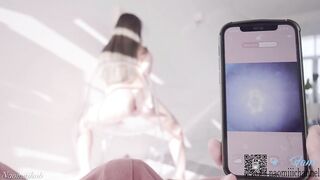 Inside Her After Cumming: Real Creampie Pussy and Anal on Cam