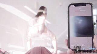 Inside Her After Cumming: Real Creampie Pussy and Anal on Cam