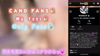 【ENG SUB】Cute Japanese girl makes him cum with naughty words