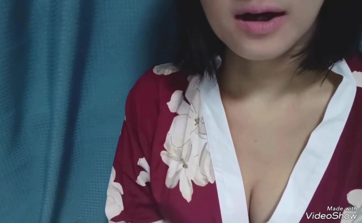 【オナサポ　ASMR】同人声優の実写付きオナサポボイス　和服お姉さんの甘々カウントダウンオナサポ　前半