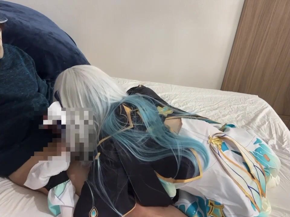 崩壊スターレイルのコスプレしてみました！ 興奮が止まらない男性をフェラでらいかせてあげました♡
