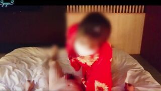 日本の浴衣/夫婦/個人撮影/浴衣/KIMONO/フェラ/玩具/騎乗位/素人