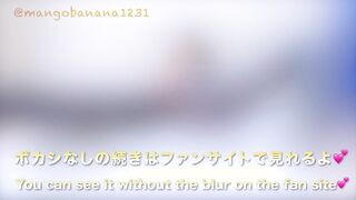 【潮吹き】運動後にもうひと運動。クリトリスを弄り倒し連続絶頂し、ディルドを出し入れして大量に潮吹を吹き上げる欲求不満の淫乱人妻