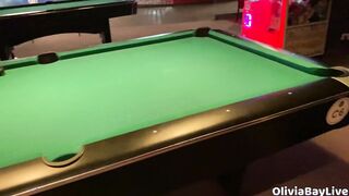 If I Miss the Shot, I Have to Take a Risky Bet in a Public Bathroom - Olivia Bay
