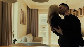 Stunning Blonde Delights Her Lover with Passionate Encounter