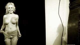 Stunning Blonde Model's Wild Adventure After the Photoshoot!