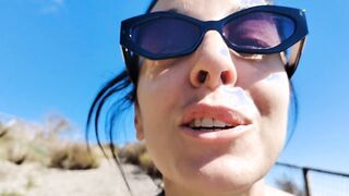 Seaside Adventures: A Spontaneous Encounter with an Adventurous Couple