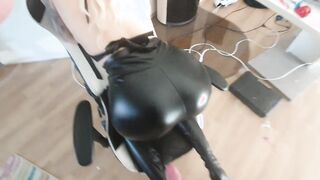 Boss Takes Charge: A Leather-Loving Encounter with a Curvy Secretary
