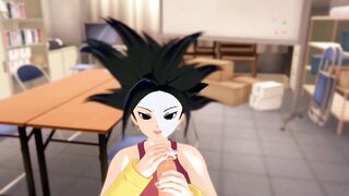 Explore the Fantasy: 3D Anime Adventure with Kefla in Super Saiyan Style