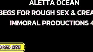 Aletta Ocean's Wild Plea for Intense Passion – Immoral Productions 4K