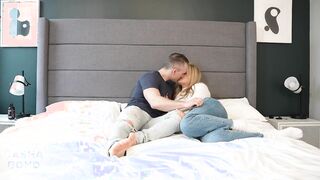 Stunning Blonde's First Date Takes an Unexpected Turn!