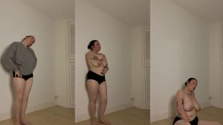 British College Girl Surprised After Dance Practice - Watch Her Moves!