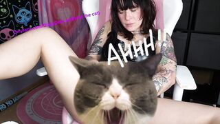 Whispers of Pleasure: Captivating ASMR Sounds with a Big Titty Goth Girl