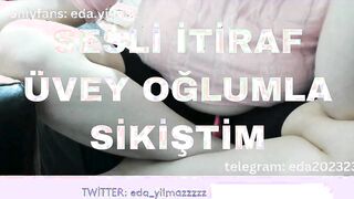 Steamy Confession: My Unexpected Encounter with My Stepson - Turkish MILF Reveals All!