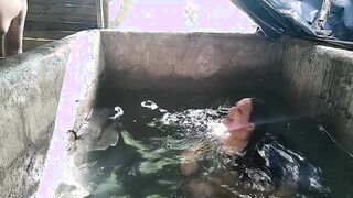 We Explored Each Other's Desires in the Neighbor's Hot Tub!