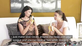 Best Friends Explore Intimate Techniques - Girlfriends.XXX