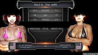 Daisy Ducati and Nadia White: A Playful Showdown with Straps and Passion!