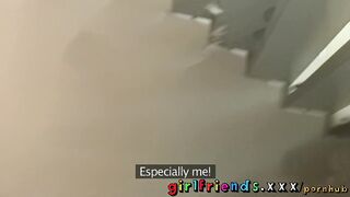Girlfriends Skip Housework for a Steamy Afternoon Together - Featuring Eufrat & Tracy Lindsay!