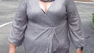 Curvy Milf's Steamy Car Encounter: Almost Caught in the Act!