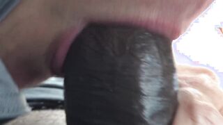Curvy Milf's Steamy Car Encounter: Almost Caught in the Act!