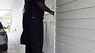 Unexpected Encounter: Plumber's Surprising Discovery in the Laundry Room - (BBW, Thick Curves, Big Booty)