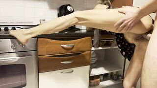 Steamy Kitchen Encounter with My Friend's Spicy Partner