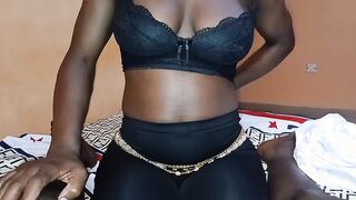 Young Ebony Beauty Explores Passionate Encounters