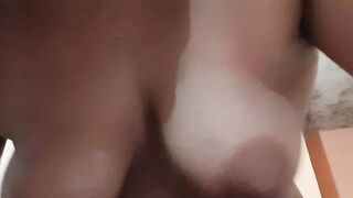 Intense Passion: Unforgettable Moments with a Curvy Brunette at Home