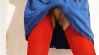 Curious About My Playful Moves in This Dress? Get a Close-Up View!