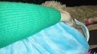 Little Princess In Unicorn Pajamas Sucks Cock!