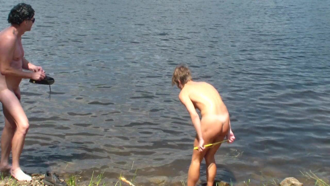 Fucking on a German lake photo session with photographer - part 1