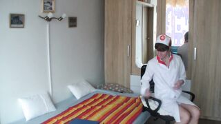 Young russian doctor Nikolka in action again