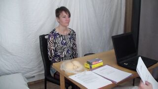 Complete sexual medical examination of a young sexy woman - part 1