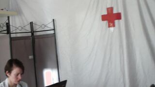 special male sexual exam by sexy lady doctor