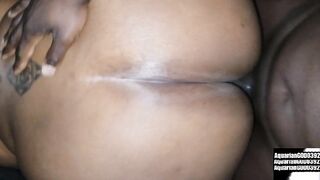 Curvy Beauty Takes Control: A Sensual Backshot Experience